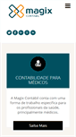 Mobile Screenshot of magixcontabil.com.br